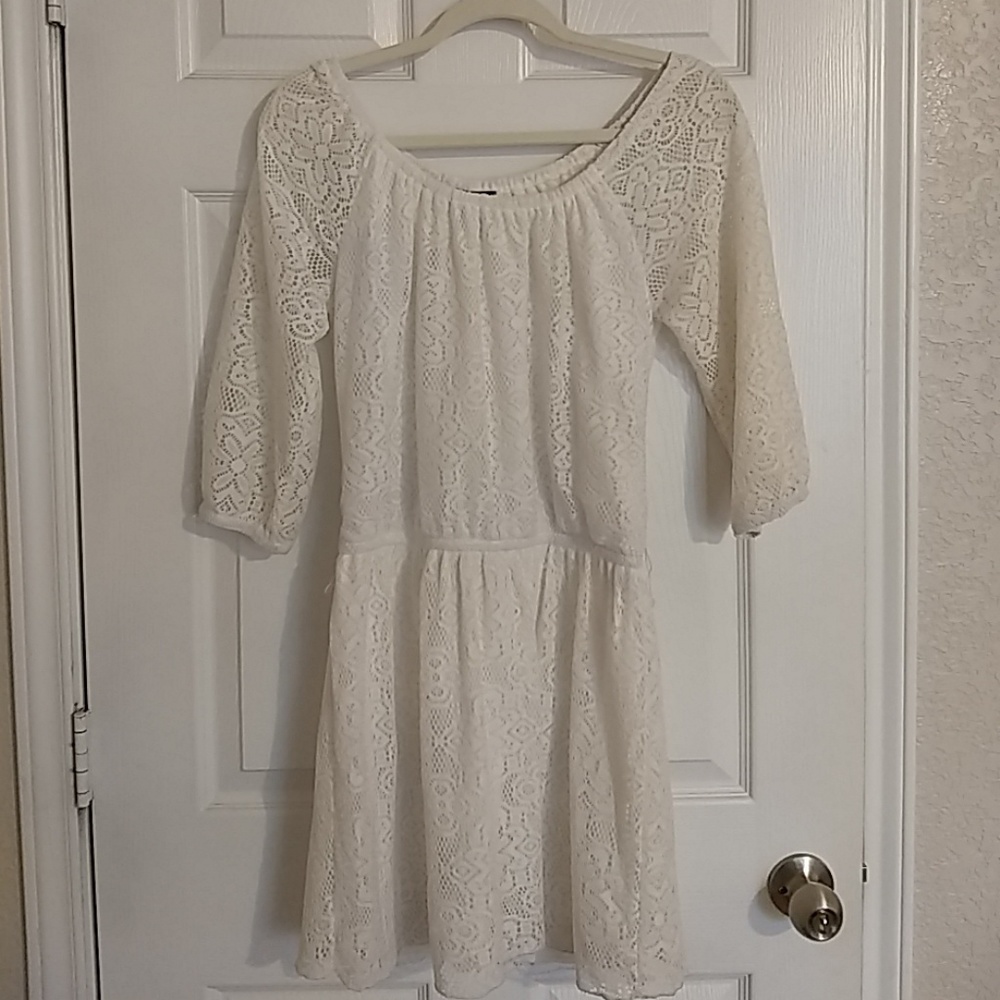 White Lace Dress